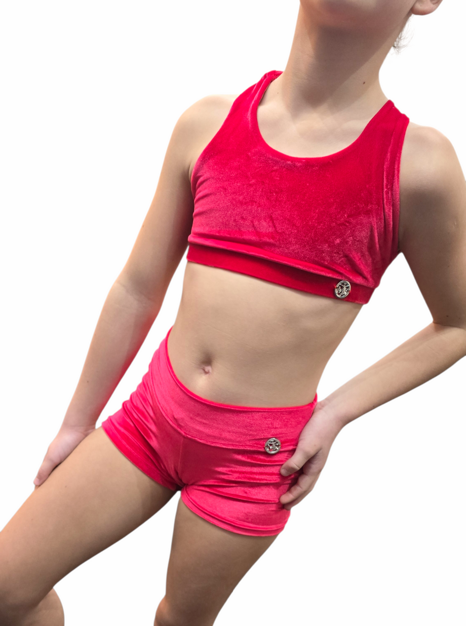 Milla Set da Pole Dance per Bambini – Velluto Morbido Ribes