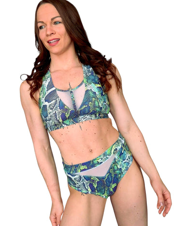 Completo Vanda – Set MNWear con stampa snake
