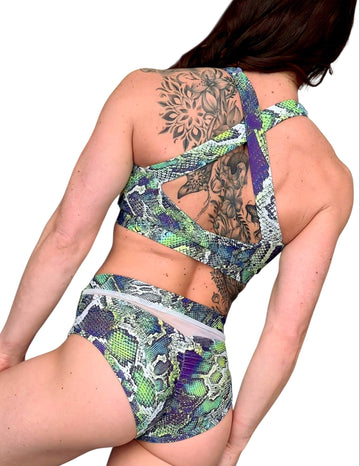 Completo Vanda – Set MNWear con stampa snake