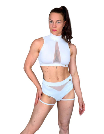 Set pole dance Flóra bianco