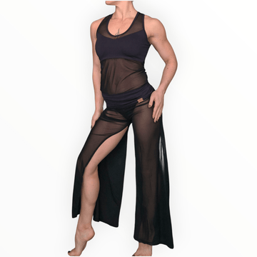 Tamara Mesh Wide-Leg Leggings – Size S/M